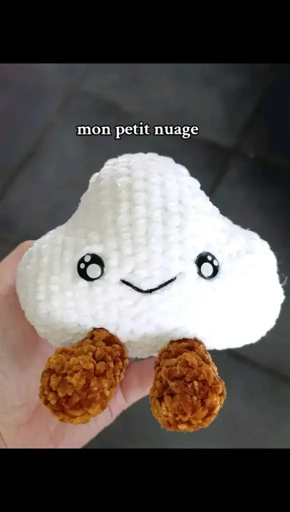 Petite peluche nuage