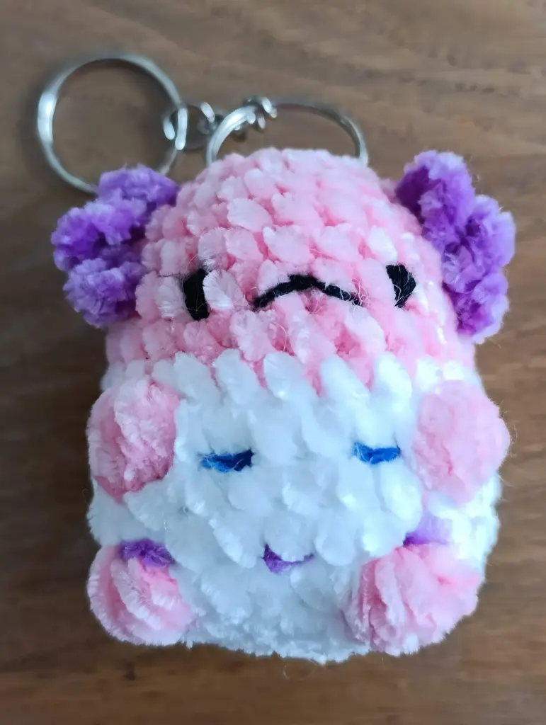 Axolotl porte clé