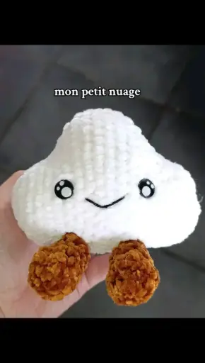 Petite peluche nuage