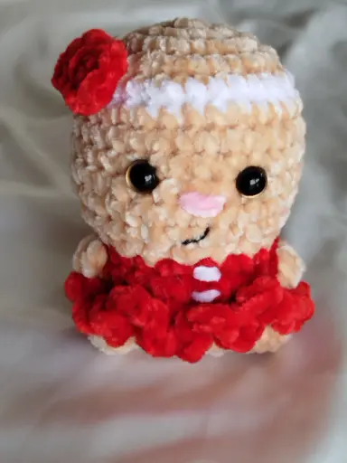 Petite peluche miss pain d'épice